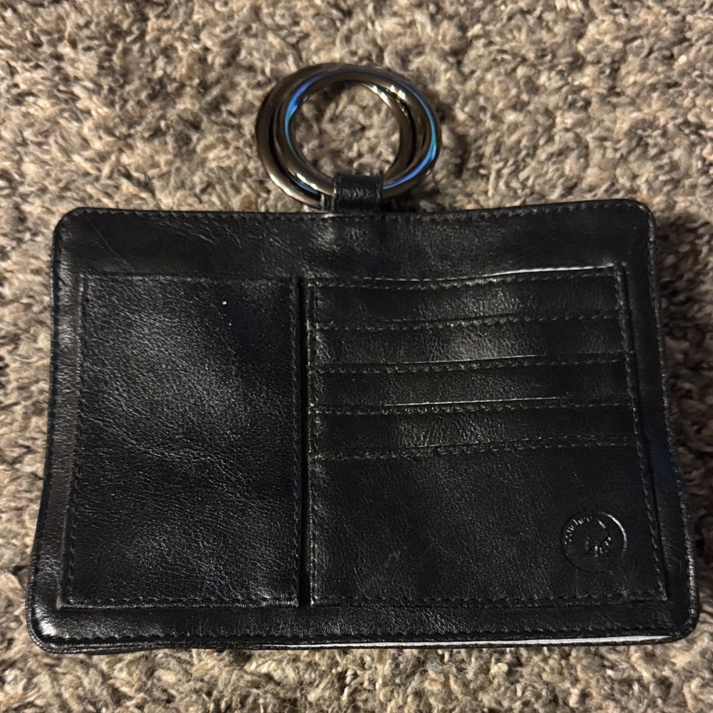 Pouchee Vintage Black Leather bag
